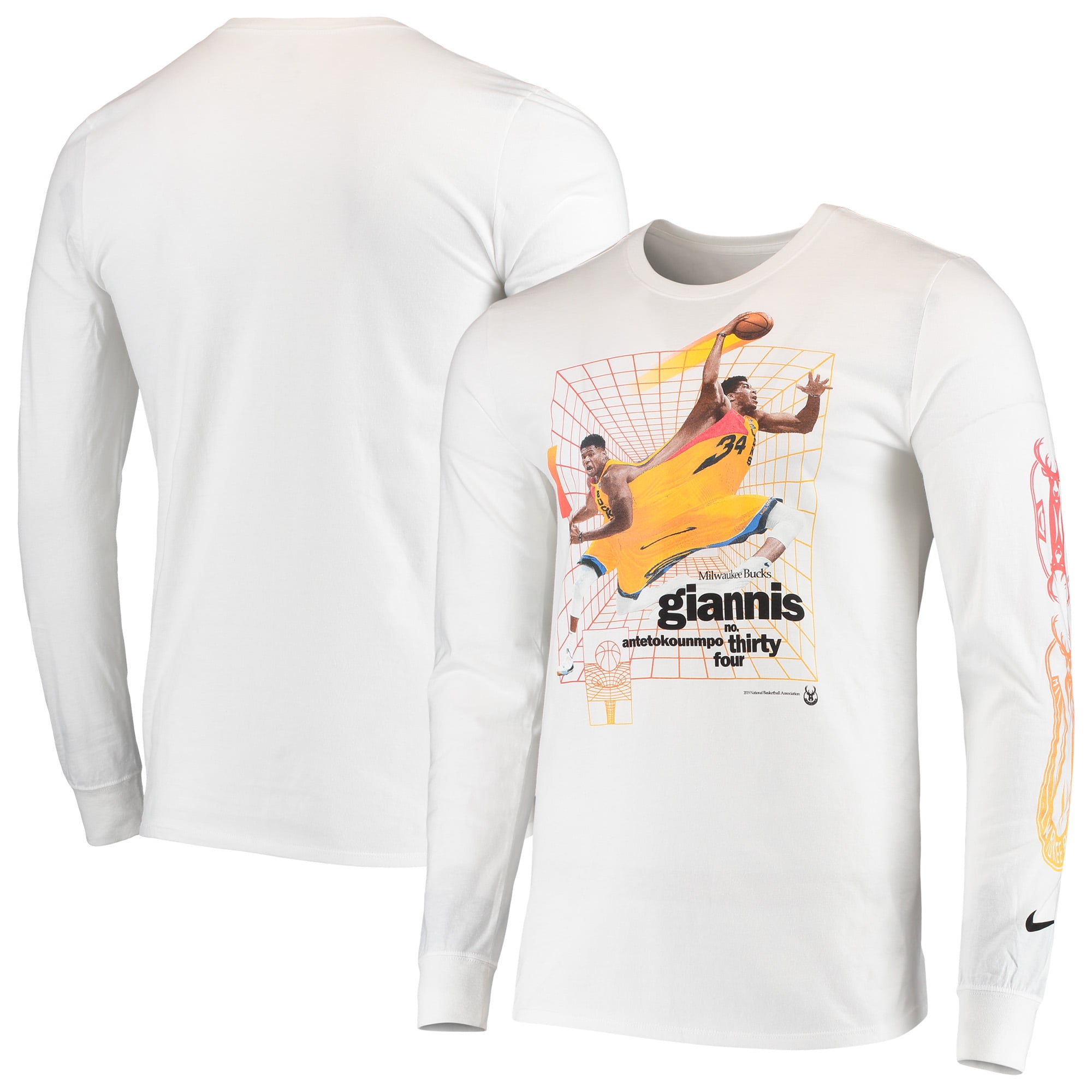 giannis antetokounmpo long sleeve shirt
