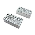 thumbnail image 4 of TISHITA 2 Pieces Guitar Pickup Covers Accessory Instrument Hollow Out Patterns Sturdy for Electric Guitars Engraved DIY Part Replaces Silver Carving, 4 of 8