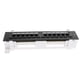 thumbnail image 5 of Patch Panel de 12 Puertos de Categoría 6 - Panel de Distribución de Cables de Categoría 6 con Tornillos de Montaje en Pared Baoblaze Panel de conexión de acero, 5 of 8