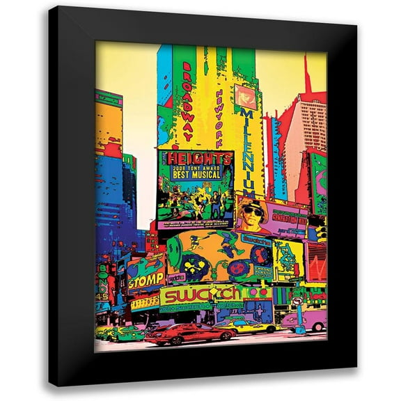 Potron, Geraldine 11x14 Black Modern Framed Museum Art Print Titled - Millenium NYC