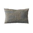 thumbnail image 5 of Plutus 18" x 18" Lux Abstract Luxury Throw Pillow in Blue, 5 of 9