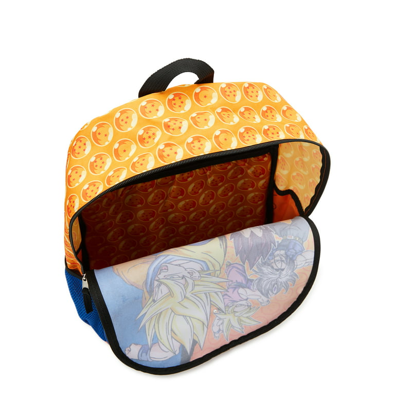 Bioworld Dragon Ball Z 16 Inches Large Backpack with Lunch Bag