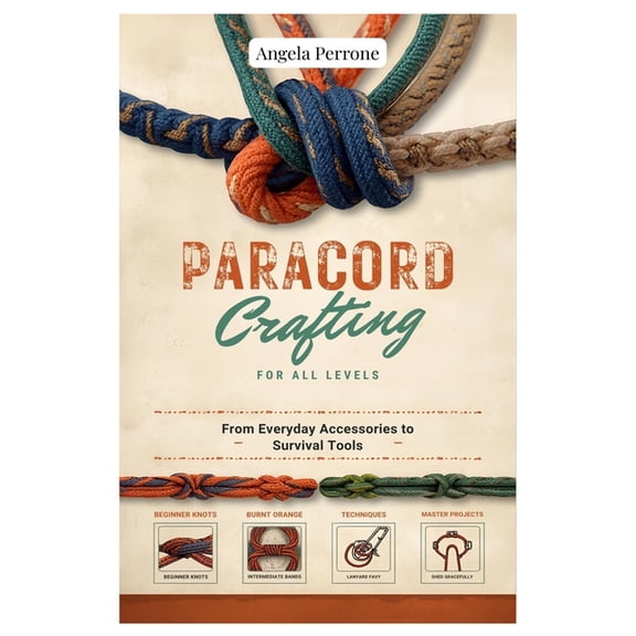 Paracord Crafting for All Levels: From Everyday Accessories to Survival Tools, (Paperback)