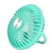 thumbnail image 2 of Xihbxyly Ventilador Recargable Por Usb, Silencioso, Velocidad Ajustable, Portátil, Compacto y Ligero, Motor Silencioso, Multifuncional, Blanco, Rosa, Morado y Verde, 13 X 13 X 7 Cm., 2 of 7
