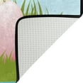 thumbnail image 4 of SKYSONIC Happy Easter Area Rug Pad 60x39 inch, 100% Light Weight Polyester Fabric for Living Bedroom, 4 of 6