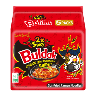 spicygem ⑤ 【新品未使用】 Samyang, Korean Ramen, 2x Spicy Chicken Flavor, 5 Pack - Walmart.com
