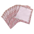thumbnail image 3 of 10 pañuelos de algodón para mujer, bandanas suaves y absorbentes de estilo vintage. rosa, 3 of 9