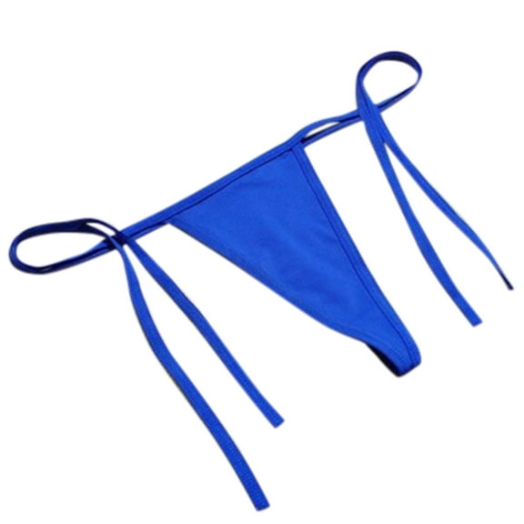 Bigersell Cotton Underwear for Women Clearance Cotton Underwear Thong Panty Style P-356 Nylon Brief Panties Ladies Thongs Briefs Mid Waist Women's Briefs Blue One Size