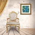 thumbnail image 3 of Isabelle Z 15x15 Gold Ornate Wood Framed with Double Matting Museum Art Print Titled - Tropical Blues, 3 of 4