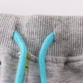 thumbnail image 5 of CAUYDY Boys Toddler Shorts French Terry Cotton Shorts Summer Casual Elastic Waist with Drawstring for Kid(L101-Light Gray,6-7), 5 of 9