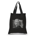 thumbnail image 1 of LA Pop Art Small Word Art Tote Bag - Mark Twain, 1 of 2