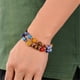 thumbnail image 3 of Pulseras para mujer, regalos para mujer, pulsera de cuentas de ocho planetas para hombre y mujer, pulsera de chakras de yoga con universo de piedra natural, estilo playero., 3 of 5