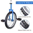thumbnail image 4 of Yescom 16 Inch Wheel Outdoor Unicycle Bicycle Balance Training for Adults Teenagers Kids, Blue, 4 of 9