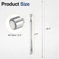 thumbnail image 2 of Uxcell Telescoping Magnetic Pickup Tool 1.5LB Stainless Steel 4.7" to 19.7" Extendable Magnet Retrieval Stick with Pocket Clip for Car Industry Garage Office, Silver, 2 of 7