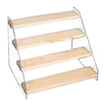thumbnail image 3 of kurtrusly Shelf Riser For Cupcakes Perfumes Figures Clear Acrylic Display Easy Organization Long Lasting Cupcake Display Stand, 3 of 6