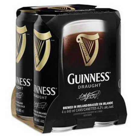 Guinness Draught 15oz 4 Can