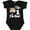 AB-Black, variant on Inktastic First Birthday Sloth 1 Year Old Boys or Girls Baby Bodysuit