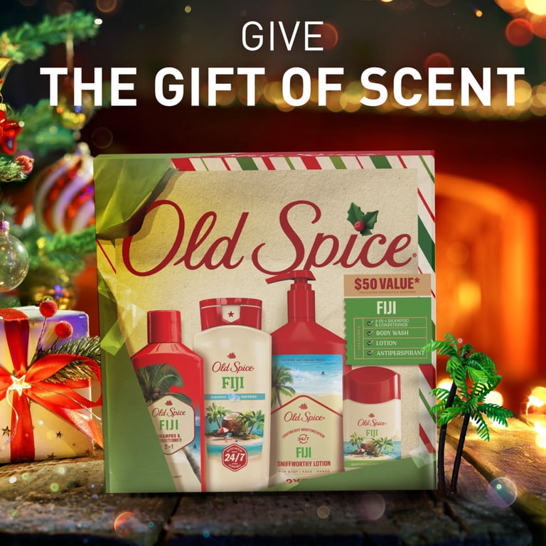Old Spice Fiji Holiday Gift Pack for Men, Body Wash