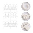 thumbnail image 3 of 3pcs Pastoral Fence Decor Wedding Path Fence Garden Fence Ornament (Random Color), 3 of 8