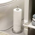 thumbnail image 1 of 26-27 Toilet Paper Storage Stand, Freestanding Bathroom Toilet Paper Holder Storage for 3 Rolls Toiler Roll Storage Stainless Steel Brushed Nickel, BP, 1 of 1