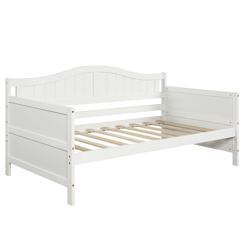 Hassch Twin Wooden Daybed With 2 Drawers,&nbsp;Sofa Bed For Bedroom Living Room,No Box Spring Needed,White - image 5 of 10