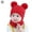 Red, variant on Luxtrada Newborn Kids Baby Boy Girl Pom Hat Winter Warm Knit Bobble Beanie Cap Scarf Set (Red)
