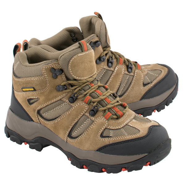 Men’s Waterproof Brown Hiking Boot - Walmart.com - Walmart.com