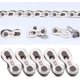thumbnail image 5 of Chain Lock 10 Compartments, 5 Pairs Chain Lock Bicycle Chain Bicycle Chain Link Bicycle Chain Lock Link For 6, 7, 8, 10 Speed Chain (10 Speed), 5 of 5