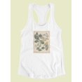 thumbnail image 3 of Enchanted Garden I Racerback Tank Women -Sydenham Edwards Designs, Female x-Small, 3 of 4