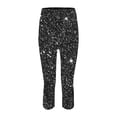 thumbnail image 7 of Audhol Soft Leggings for Women, Women's Fashion Spring Summer Casual 7/8 Length Legging Sparkly Leggings Women Black L, 7 of 7