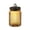 Yellow, variant on HHJZPR Embossed Glass Storage Jar with Pumpkin Knob Wooden Lid, 6.77in Airtight Fall Harvest Canister, Multi-Color Kitchen Pantry Coffee Nut Candy Decor Container