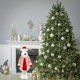 thumbnail image 5 of Gibobby Decoración de tela de adorno de muñeca de Navidad 32*80cm decoración de ambiente de ventana(White), 5 of 5