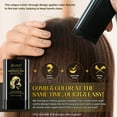thumbnail image 6 of Comb Hair Dye, Temporary Hair Gray Coverage, Gentle & Safe Formula, 0.7 oz - Light Brown, 6 of 10