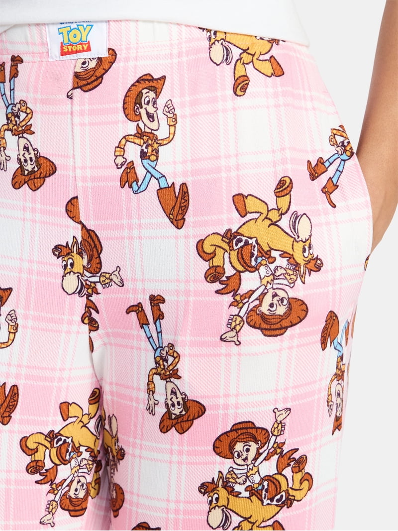 Toy Story Women's Jesse and Bullseye Hacci Knit Wide Leg Sleep