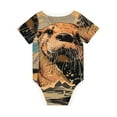thumbnail image 6 of Sigee Playful Otter Tropical Beach for Baby Unisex Baby Cotton Short-Sleeve Bodysuits Soft Cotton, Breathable-3 Months, 6 of 7