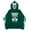 Green, variant on Hoodies Men Glow In The Dark Vintage Gothic Skull Print Full Zip Hoodies Pullover with Pocket Halloween Hooded Jacket Mens Sweatshirts