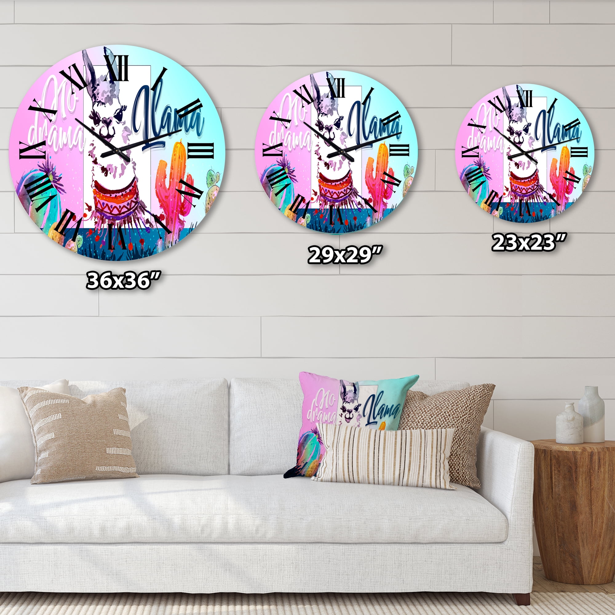 Designart 1 in Wall Clock
