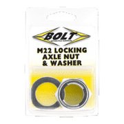 Bolt Motorcycle Accessories Axn22 Locking Axle Nut 22mm