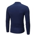 thumbnail image 3 of LYXSSBYX Men's Performance Long Sleeve Shirt Moisture Wicking Crew T-Shirt Turtleneck Top Blouse, 3 of 8
