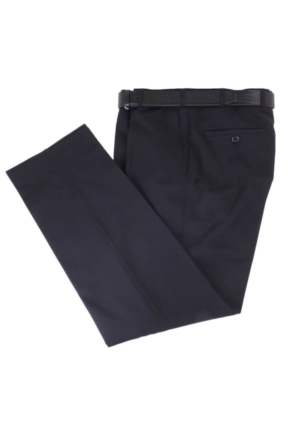 Robert Lightweight Wool Mix Smart Trousers - Marine Navy