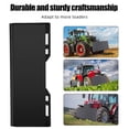 thumbnail image 6 of Quick Attach Plate Heavy Duty Steel Skid Steer Mount Plate Universal Attachment Mount Plate for Tractors, 6 of 7