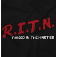 thumbnail image 2 of Raised in 90s Throwback Nostalgia Men's Graphic T Shirt Tees Brisco Brands X, 2 of 4