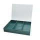thumbnail image 2 of Caja de almacenamiento para decoración de uñas jinwen 30 rejillas Verde, 2 of 8