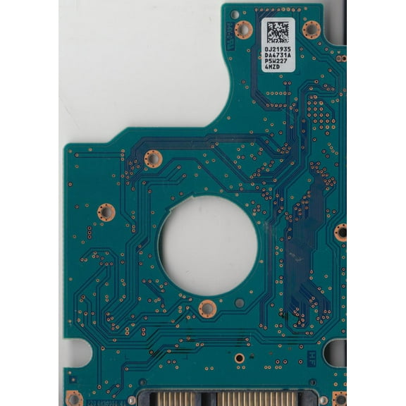 HTS545050A7E380, 0J21935 DA4731A, 0J23465, DA4837, Hitachi SATA 2.5 PCB