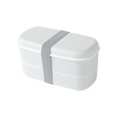 thumbnail image 3 of Birdeem Heated Lunch Box, Large Lunch Box, Food Grade Material Refrigerator Microwave Preservation Box, Double Layered Divided Childrens Lunch Box, Microwave Food Cover, Green Lunch Box, 3 of 7