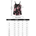 thumbnail image 6 of Vaslanda Womens Pleated Tank Tops with Built-in Bra Spaghetti Strap Camisole Curved Hem Fashion 2025, 6 of 6