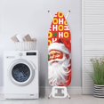 thumbnail image 3 of HELLHERO Ironing Board Cover Easy to Install Hook and Loop Elastic Edge Iron Board Cover Replacement Polyester Fiber Fabric for Women, Santa Claus Pattern, 3 of 5