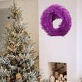 thumbnail image 6 of Beautynvta Christmas Garland, 18.04 Ft Artificial Pine Needle Garland, Plastic Christmas Garlands for Xmas Tree, Mantle, Table Indoor Outdoor Decorations, Purple, 6 of 6