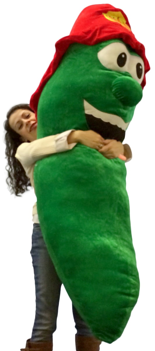 giant stuffed pickle rick