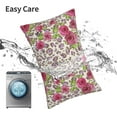 thumbnail image 6 of Cauagu Rose Mix Leopard 4 Print Pillow Covers with Envelope Closure,1PC Pillow Cases Decorative Pillow Case for Bed & Couch, Pillows Not Included-20"x30", 6 of 6